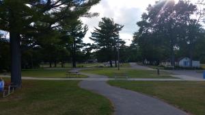 Walking paths through the Burtchville Township Park